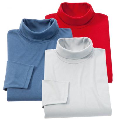 Jersey-Rollishirts (3er-Set)