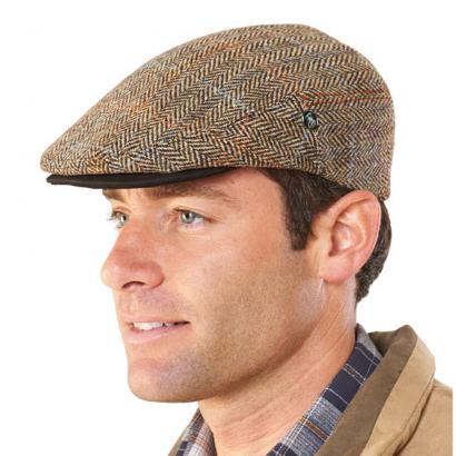 Harris-Tweed-Mütze
