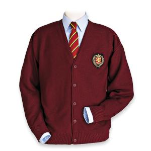 Klassische Jacke Bordeaux