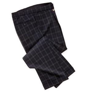 Extraglatte Wollkarohose