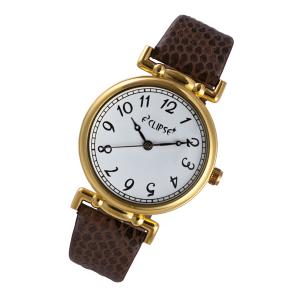 Flache Armbanduhr