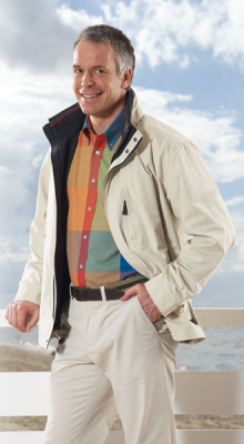 Maritime Freizeitjacke