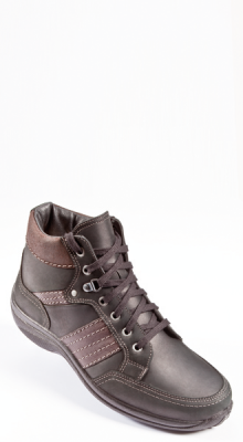 Lammfell Schnürstiefel