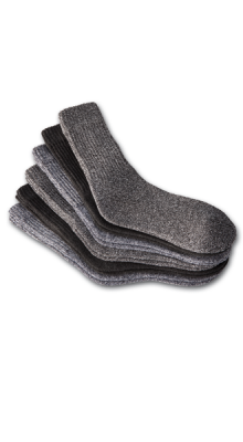 Herrensocken Moulinee