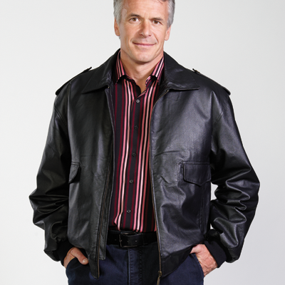 Lederjacke