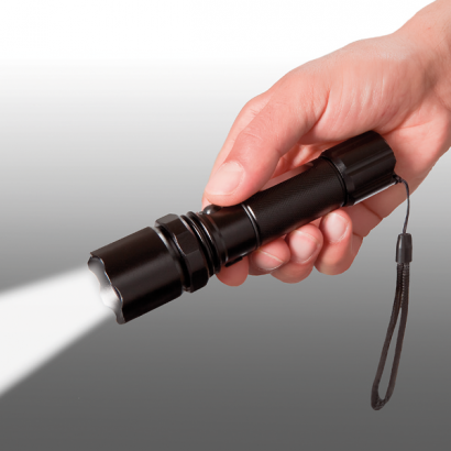 Wiederaufladbare LED-Taschenlampe