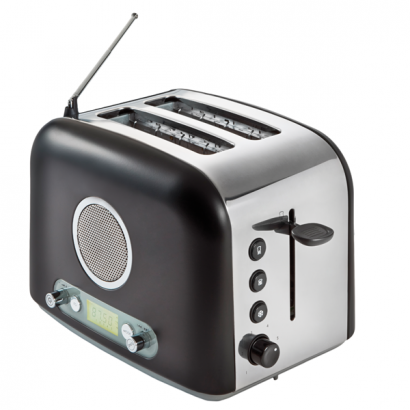 Toaster mit Radio