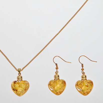 Schmuckset „Goldiges Herz“