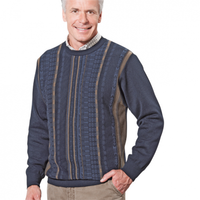 Jacquard-Pullover