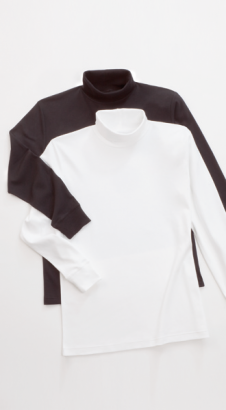 Rollkragen-Shirt