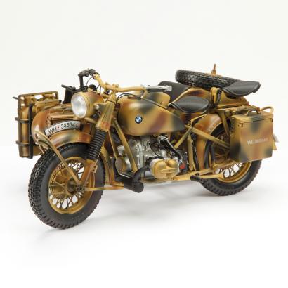 BMW R75 mit Beiwagen