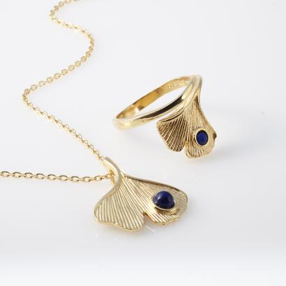 Ginkgo Schmuck-Set