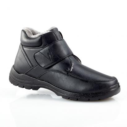 Klettstiefel mit Warmfutter