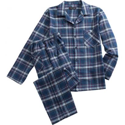 Baumwollflanell-Pyjama