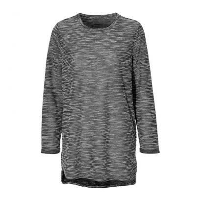 ¾-Arm-Pulli aus Melange-Garn