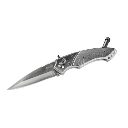 Edelstahl-Einhandmesser mit Mini-LED