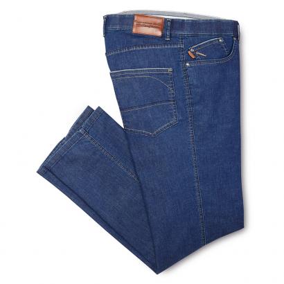 Komfort-Jeans mit Kontrasten