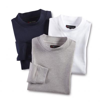 Stehkragen-Shirt 3er-Pack