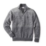 Sportiver Norweger-Pullover