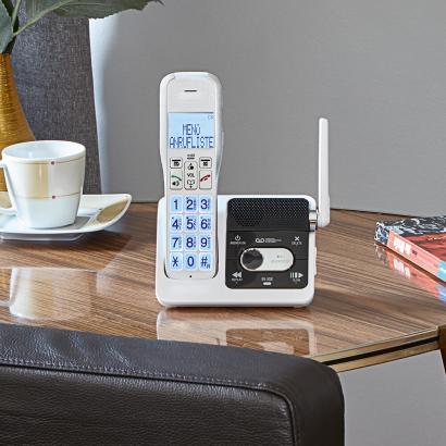 Schnurlos-Telefon mit Funktürklingel