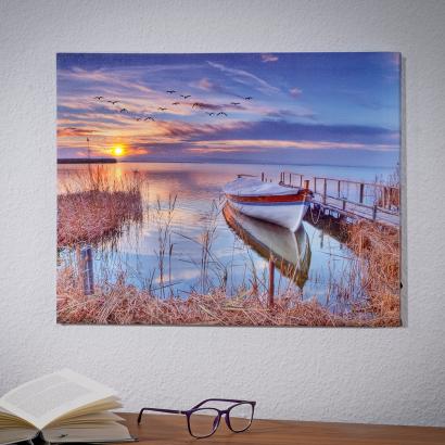 LED-Wandbild  „Seeblick“