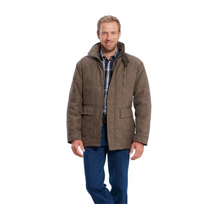 Mikro-Velours Jacke