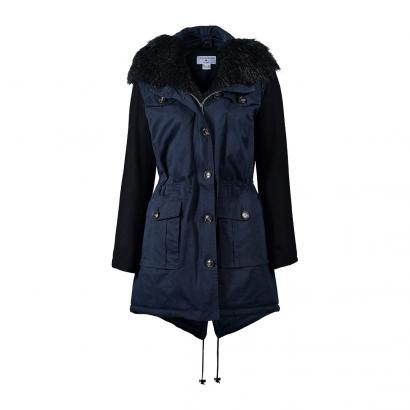 Parka mit abnehmbarer Kapuze