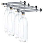 4er-Set Universal-Druck-Sprühaufsatz für PET-Flaschen