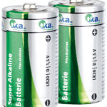 Super Alkaline Batterien Mono 1,5V Typ D im 2er-Pack