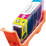Patrone für CANON (ersetzt CLI-521M), magenta mit CHIP