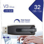 V3 Drive, 32 GB, USB 3.0, bis80 MB/s lesen, 25 MB/s schreiben