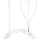 3in1-Lade- & Datenkabel, USB-C, 8-Pin, Ladegerät für Apple-Watch, 1,5 m
