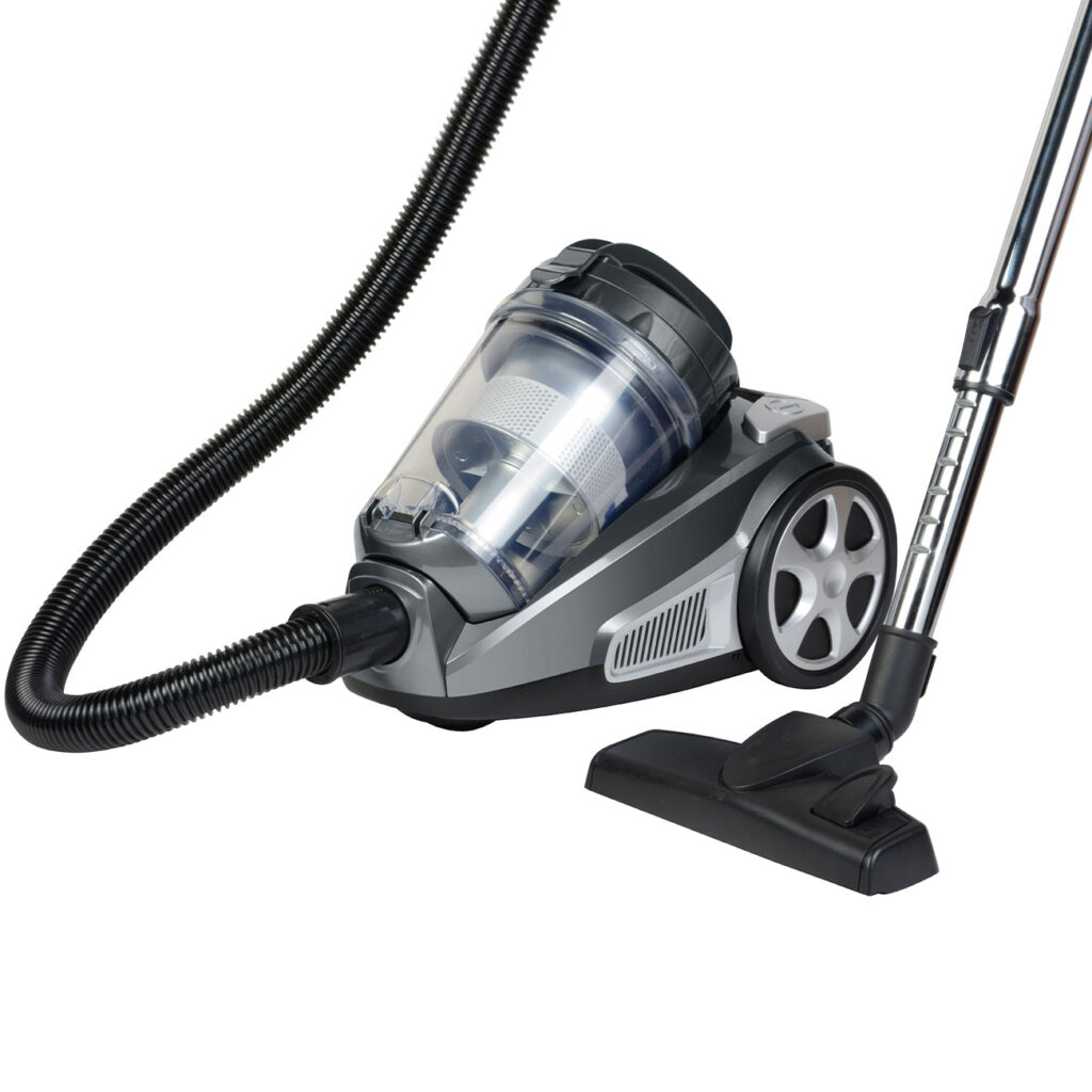 Zyklon-Bodenstaubsauger: 850W, beutellos, anthrazit-silber Zyklon-Bodenstaubsauger: 850W, beutellos, anthrazit-silber
