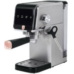 Digitale Siebträger-Espressomaschine, 20 bar, schwarz-roségold