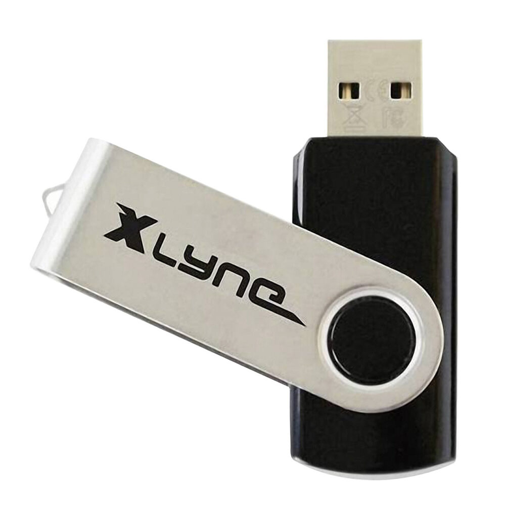 Swing USB Drive 32GB Speicherstick 2.0 silber/schwarz Swing USB Drive 32GB Speicherstick 2.0 silber/schwarz