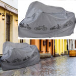 4er-Set Abdeckhaube für Velo, Motorrad, Schutzhülle, wasserdicht, 180 x 100 cm