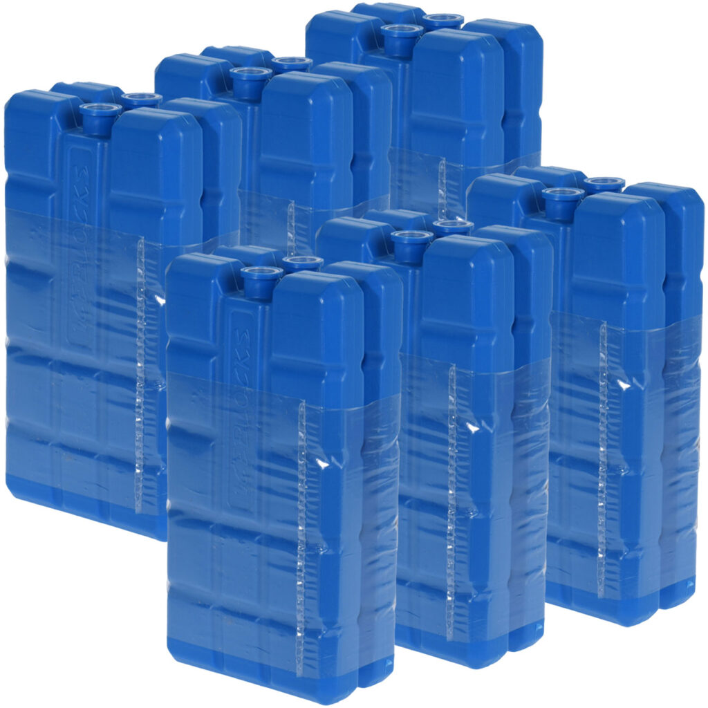 Kühlelemente im 12er-Set, Kühlakkus, je 200 g