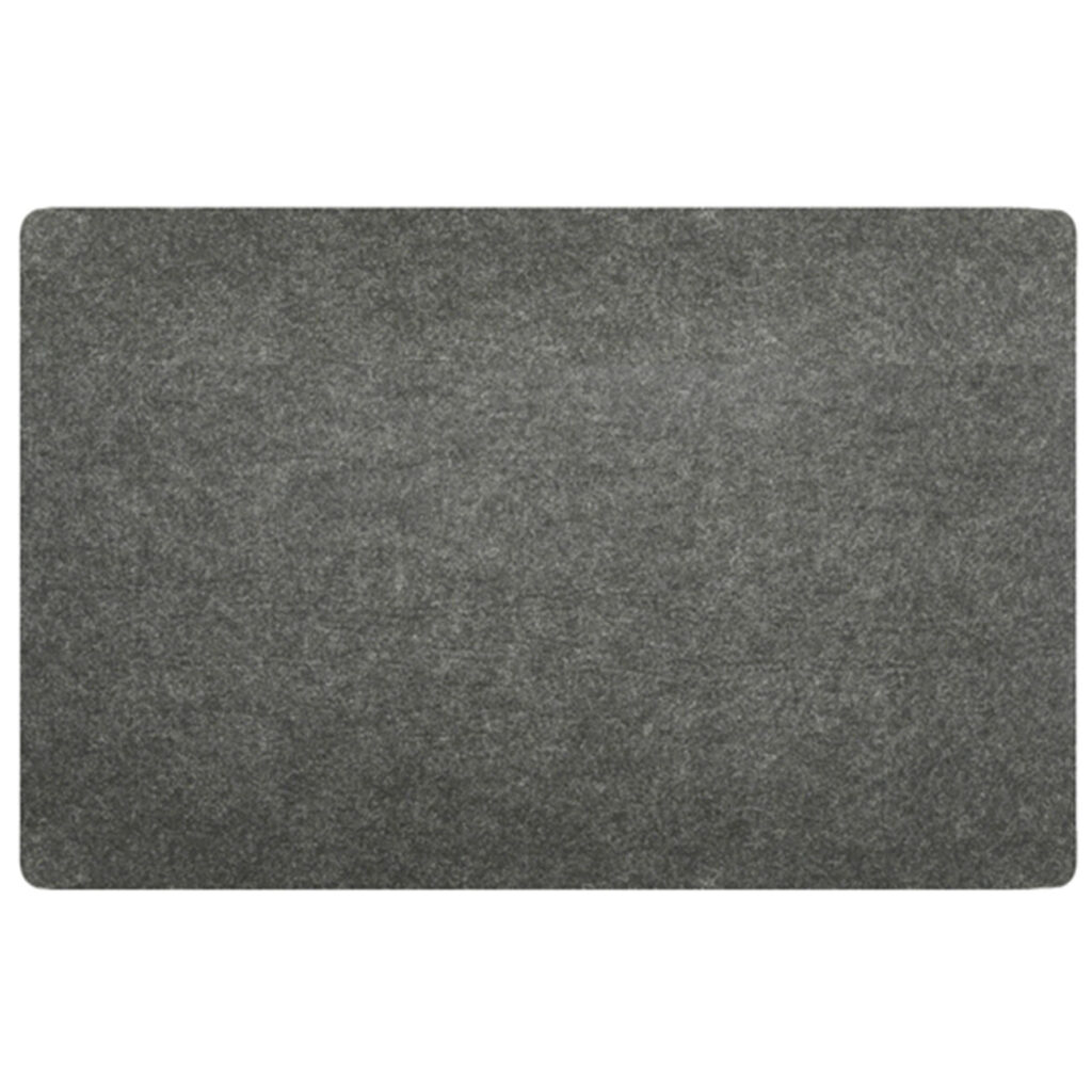 Tischset aus Filz, dunkelgrau, rechteckiges Platzdeckchen, 45 x 30 cm Tischset aus Filz, dunkelgrau, rechteckiges Platzdeckchen, 45 x 30 cm