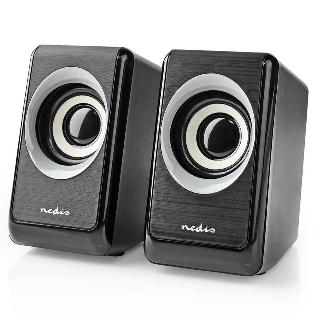 PC-Lautsprecher mit 3,5mm Stereo Anschluss