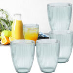 Trinkgläser, 4er-Set, Kunststoff, je 475 ml