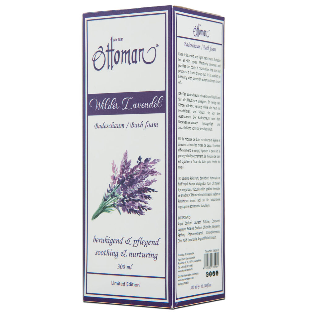 Lavendel Badeschaum, 300ml, entspannendes Badeerlebnis Lavendel Badeschaum, 300ml, entspannendes Badeerlebnis