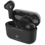 Kabellose Hybrid 5.3 Bluetooth-Kopfhörer mit ENC + ANC und Ladeetui, schwarz