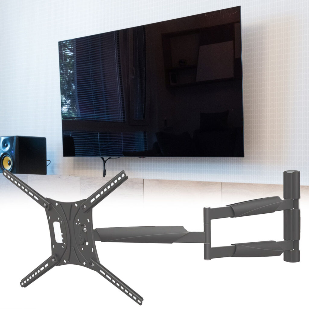 Universelle TV Wandhalterung, vollbeweglich, 13 bis 86 Zoll, 60 kg Universelle TV Wandhalterung, vollbeweglich, 13 bis 86 Zoll, 60 kg