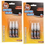 Superkleber, 6 Tuben, je 1g Tube