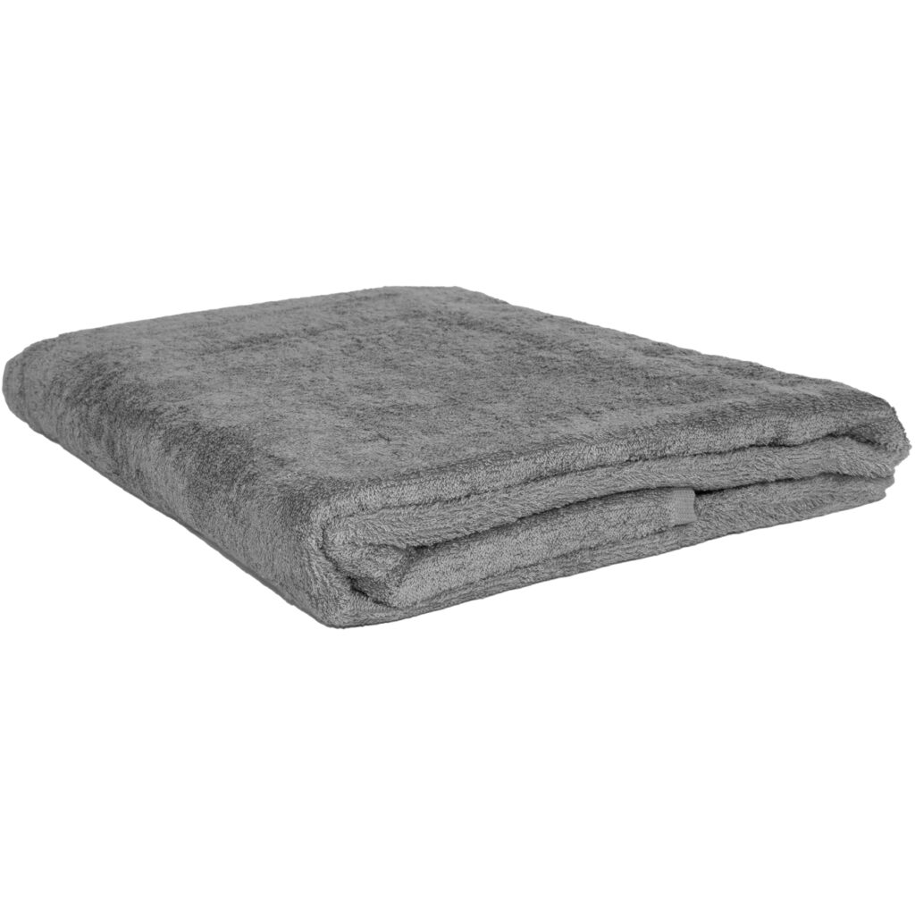 Badetuch aus 70% Holzfasern, 100 x 150 cm, anthrazit Badetuch aus 70% Holzfasern, 100 x 150 cm, anthrazit