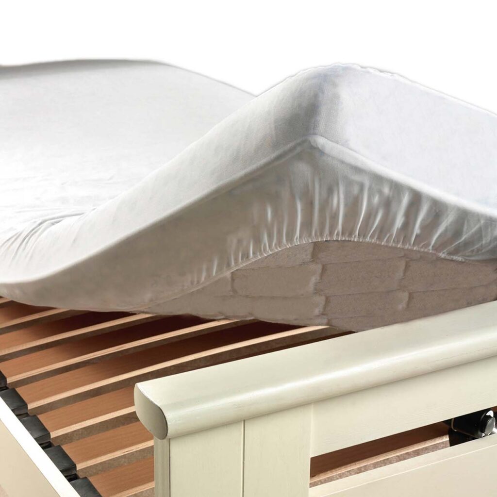 Matratzenschoner, Peva-Schwamm, weiss, 160 x 200 cm Matratzenschoner, Peva-Schwamm, weiss, 160 x 200 cm