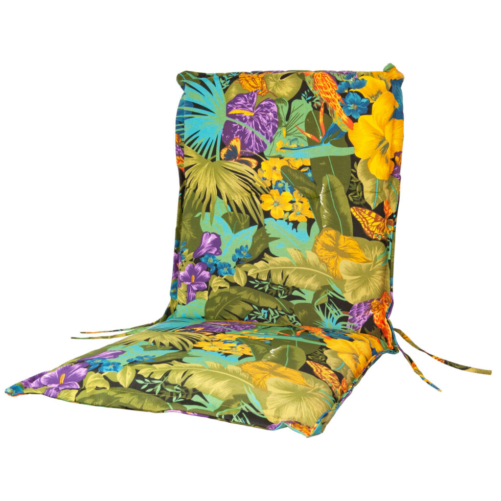 Niederlehner-Auflage Amazonas, Dschungel, Baumwolle & Polyester, 105 x 50 cm Niederlehner-Auflage Amazonas, Dschungel, Baumwolle & Polyester, 105 x 50 cm