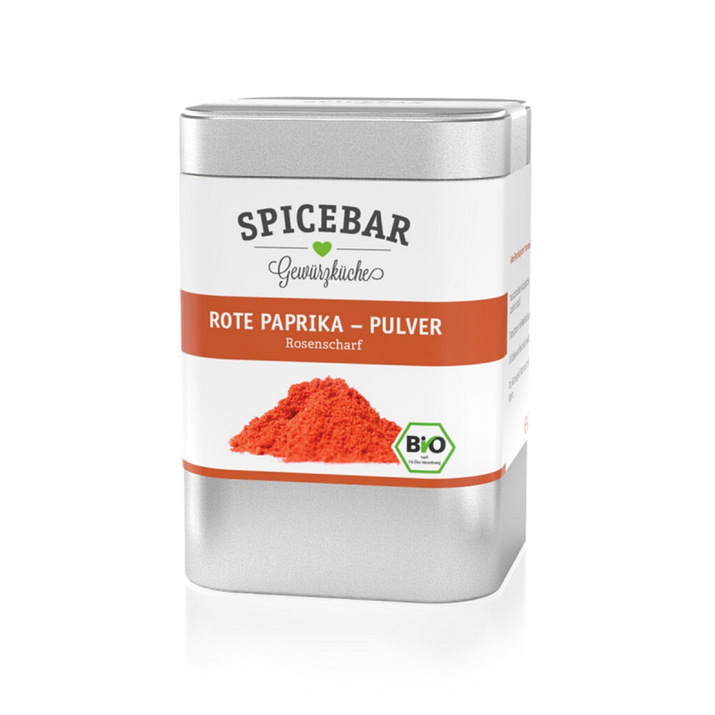 Spicebar Paprika rosenscharf, Pulver, bio