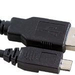USB-2.0-Daten- & Ladekabel, USB-Stecker Typ A auf Micro-USB, 80cm
