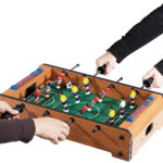 Mini-Tischkicker in massiver Holz-Qualität